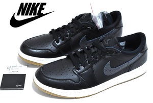 【送料無料】新品 NIKE AIR JORDAN 1 LOW GOLF【BLACK GUM】28cm DD9315-005 エアジョーダン ゴルフ