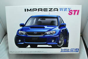 ■　希少！未開封　アオシマ　1/24　スバル　インプレッサ WRX STI　GRB　’07/’10 選択式　5ドア　ハッチバック　■