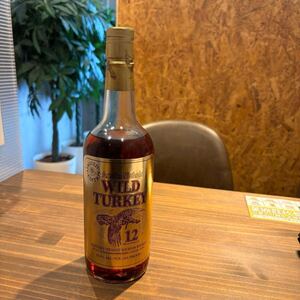 ★ 1円スタート!! 未開封!! ★ WILD TURKEY ワイルドターキー 12年 リミテッドエディション ゴールドラベル アメリカンウイスキー 箱無 EI5