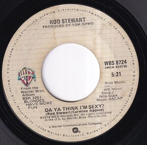 Rod Stewart - Da Ya Think I