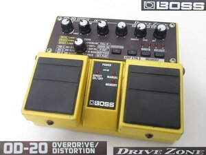 S3827S BOSS オーバードライブ ディストーション OD-20 DRIVE ZONE 動作未確認 ジャンク品