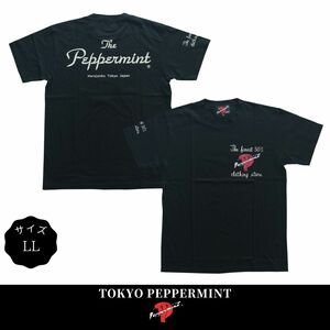 Tシャツ メンズ FRONT COBRA TEE RSN-3435 黒 サイズLL ロカビリーファッション ブランド TOKYO PEPPERMINT