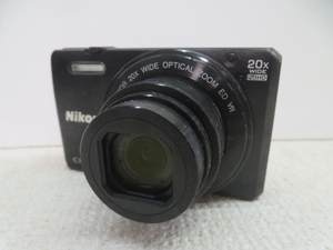 1602万画素★Nikon COOLPIX S7000 コンパクトデジタルカメラ ブラック ニコン クールピクス バッテリー付き 動作品 97887★！！