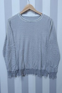 2-6209/uniformexperiment 12ss BORDER CREW NECKKNIT ニット 送料200円 ●