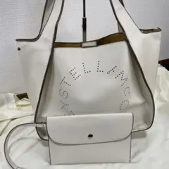 Stella McCartney ロゴ トートバッグ ペア 2way ショルダー