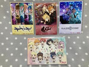 ラブライブ! スーパースター!! CatChu! KALEIDOSCORE 5yncri5e! ユニットシングル タワーレコード特典と早期予約特典キャンバスカード 新品