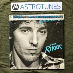 良盤 良ジャケ 1980年 国内盤 ブルース・スプリングスティーン Bruce Springsteen 2枚組LPレコード ザ・リバー The River 掛け帯付