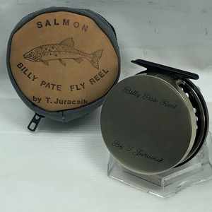 ΣΣ TIBOR BILLY PATE ティボー・ビリー・ペイト フライリール SALMON サーモン T Juracsik 右巻き やや傷や汚れあり