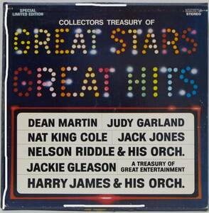 中古LPレコード簡易洗浄済み：COLLECTORS TREASURY OF GREAT STARS GREAT HITS 7LP ボックスセット