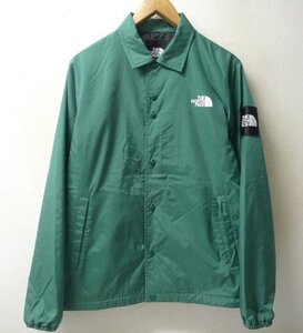 ◆国内正規 THE NORTH FACE ノースフェイス The Coach Jacket ナイロン コーチジャケット グリーン サイズL 美 NP22030