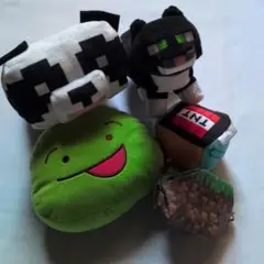 Minecraft ぬいぐるみセット