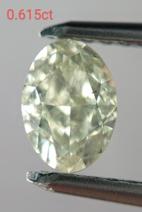 【1/12★安値〜】天然ダイヤモンド ルース 0.615ct L VS2 PS 鑑別 CGL│B1526ws 【オーバル】 ダイヤ diamond