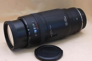 （綺麗）Canon キャノン EOS純正 EF 100-300mm オートフォーカス 高級望遠ズームレンズ 作動品