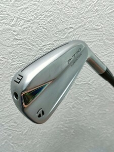 テーラーメイド P.770 TUNGSTEN FORGED 単品 3番アイアン FUJIKURA AXIOM VELOCORE 75s Sフレックス 20240503 2023年モデル