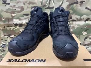 SALOMON FORCES　XA FORCES MID WIDE GTX　26.0cm サロモン　ブラック　ワイド　トレッキング　シューズ　靴