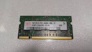 【中古・動作確認済】SK hynix SO-DIMM PC2-6400S 2Rx16 1GB -03-