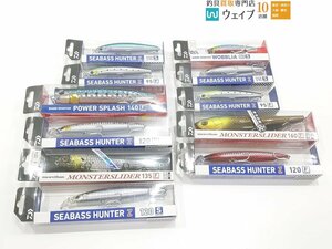 ダイワ ショアスパルタン ウォブリア 80S ダイワ シーバスハンターZ 95F ダイワ モアザン モンスタースライダー 160F 等 計11点