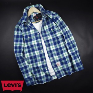 新品★Levi’s/リーバイス/WORKWEARクラシックワーカーシャツA57/003青/【M】【JP size L】