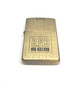 バイオハザード zippo 限定品 シリアルナンバー RPD ゴールド　