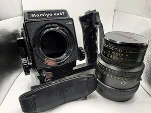 【1円スタート！】Mamiya RB67 PRO SD / Mamiya K/L 1:3.5 f 90mm / Mamiya RB67 ハンドグリップ /マミヤ / 動作未確認 現状品