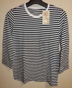 七分袖Ｔシャツ★レディース★Ｍサイズ★無印良品★オーガニックコットン★新品(605)