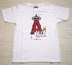 セール25% Fanatics ファナティクス エンゼルス ロゴ 大谷翔平 カブト Tシャツ 半袖 KABUTOシリーズ ML0123SS-41 白 XL メン