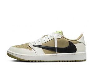 Travis Scott Nike Air Jordan 1 Low Golf NRG "Neutral Olive" 30cm FZ3124-200