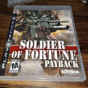 【送料4点まで230円】51【PS3】SOLDIER OF FORTUNE PAYBACK【動作確認済】