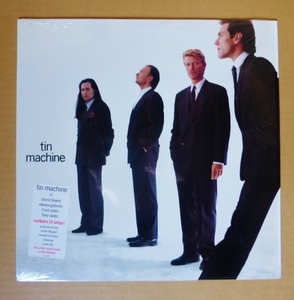 DAVID BOWIE「TIN MACHINE」米ORIG [EMI-USA 専用内袋有] ステッカー有シュリンク美品 