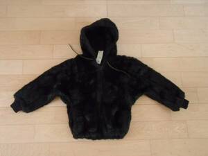 UNION MADE IN USA VINTAGE FUR PARKA black アメリカ製 パーカ