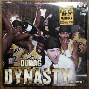 Durag Dynasty - 360 Waves 2LP Planet Asia Tristate Alchemist Evidence Westside Gunn Larry June Curren$y Harry Fraud Cookin Soul