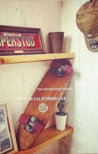 70年代ヴィンテージスケートボード　70s Vintage skateboard CAL 240 UPM INC DURAFLEX　WoodSkateboard　made in CALIFORNIA USA