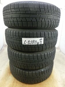 L-5380 溝あり 中古スタッドレス ヨコハマ アイスガード iG50 PLUS 185/60R15 84Q (4本)