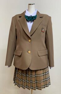 B9☆【新品】某高校制服☆ブレザー４点セット4002-7＃8806