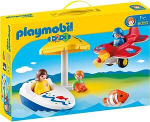 即決！プレイモービル1.2.3 6050 飛行機　新品 playmobil