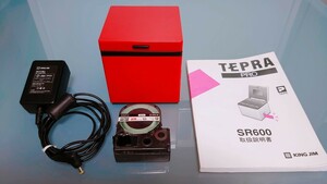 【美品】キングジム テプラ プロ SR600 TEPRA PRO