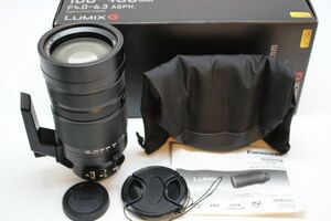 ■ほぼ新品■ PANASONIC ライカ DG VARIO-ELMAR 100-400mm/F4.0-6.3 ASPH./POWER O.I.S H-RS100400 ＊23521