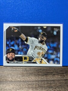 TOPPS MLB 2023 SERIES 2 #572 CARLOS SANTANA (PITTSBURGH PIRATES)