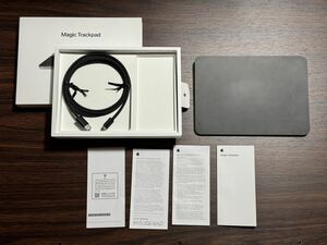 Apple Magic TrackPad Multi-Touch対応 ワイヤレス Macbook iMac ブラック MMMP3ZA/A