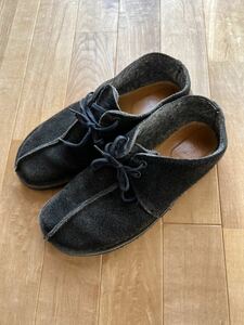 【レアカラー】Clarks クラークス Desert Trek デザートトレック UK5.5/US7.5/25.5cm チャコールスエード Made in England