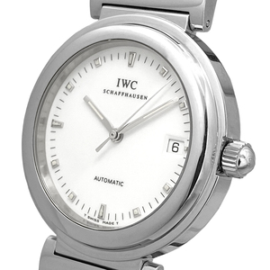 IWC ダヴィンチSL デイト メンズ 自動巻き オートマ IW352807 白文字盤 トリチウム IWC