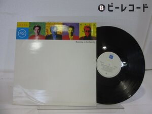 Level 42「Running In The Family」LP（12インチ）/Polydor(POSPX 842)/洋楽ポップス