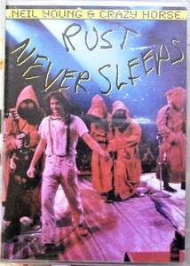 ★極稀DVD★Neil Young Live Rust Never Sleep 