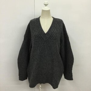 MOUSSY FREE マウジー ニット、セーター 長袖 010CA370-6480 V NECK LOOSE KNIT Knit Sweater 灰 / グレー / 10085854