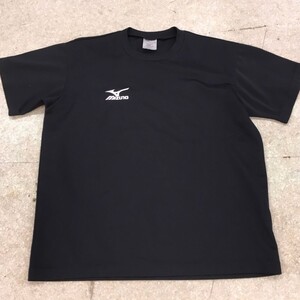 GS22　MIZUNO　ミズノ　半袖Tシャツ　黒ブラック　Sサイズ　スポーツウェア