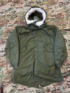 M65 フィッシュテールパーカー フルセット美品 medium モッズコート 米軍実物 PARKA ミリタリー アメリカ軍 ARMY US フィールドパーカー