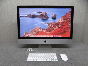 iMac Retina 5K A1419 ● プロソフト＆Office付 ●27型 5K ●究極PC Core i5 / 16GB / 高速SSD 512GB ●PC1台で、ダブル macOS & Windows11