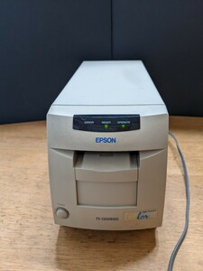 IY1085 EPSON FS1300WINS フィルムスキャナ/セイコーエプソム 通電のみ確認OK 現状品 JUNK