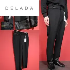 【新品未使用】DELADA ウエスト＆裾 デザイン SLIM TROUSER