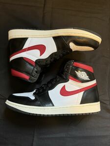 Nike Air Jordan 1 Retro High Black/White/Sail/Gym Red 　jordan　ジョーダン　ジムレッド　26.5